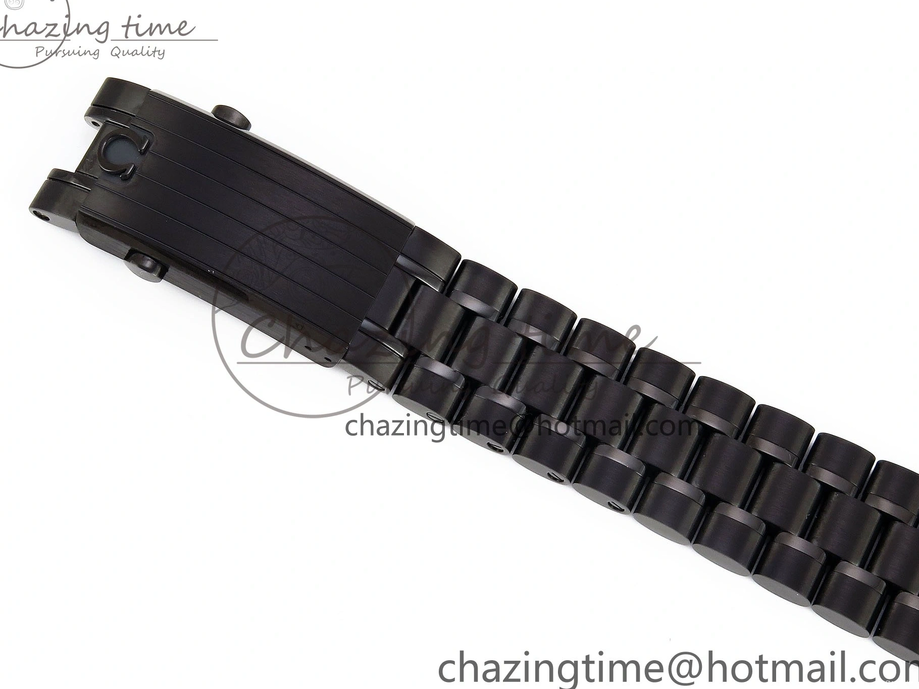 0422 Speedmaster Black Benom PVD Saturn RMF Best Edition on PVD Bracelet Lemania HW StreetReady 7726